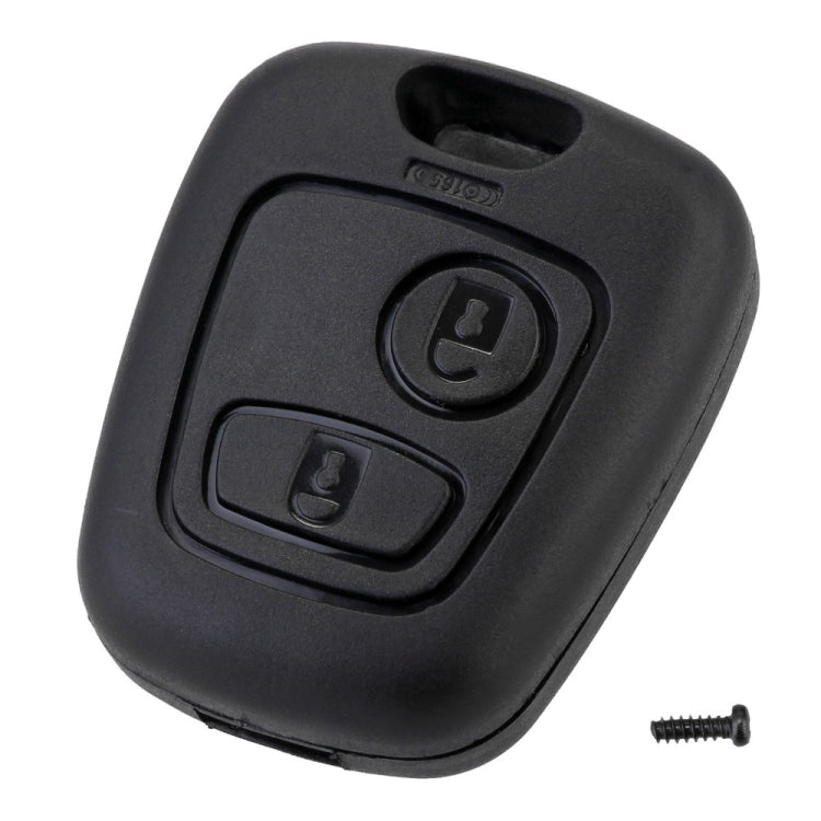 2 PCS Car 307 Mouth Remote Control Key Case Cover for PSA Peugeot Citroen