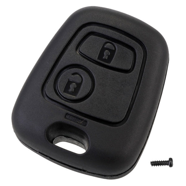 2 PCS Car 307 Mouth Remote Control Key Case Cover for PSA Peugeot Citroen