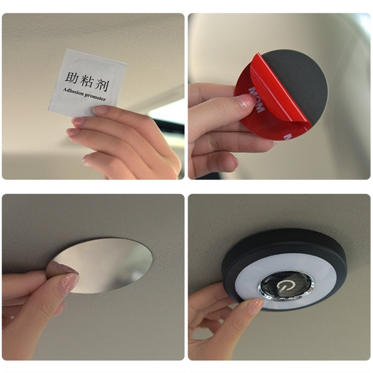 DC 5V / 2W Car Round Reading Lamp Dome Light