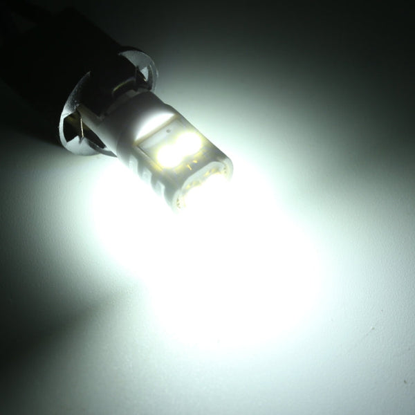 2 PCS T10 DC12V / 1W / 6000K / 80LM 6LEDs SMD-3030 Car Clearance Light