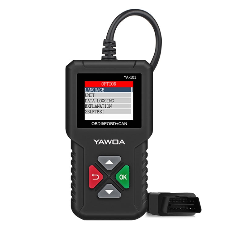 YA101 Car Mini Code Reader OBD2 Fault Detector Diagnostic Tool, YA101