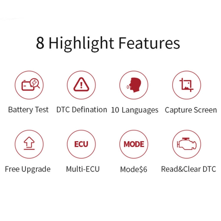 YA101 Car Mini Code Reader OBD2 Fault Detector Diagnostic Tool, YA101