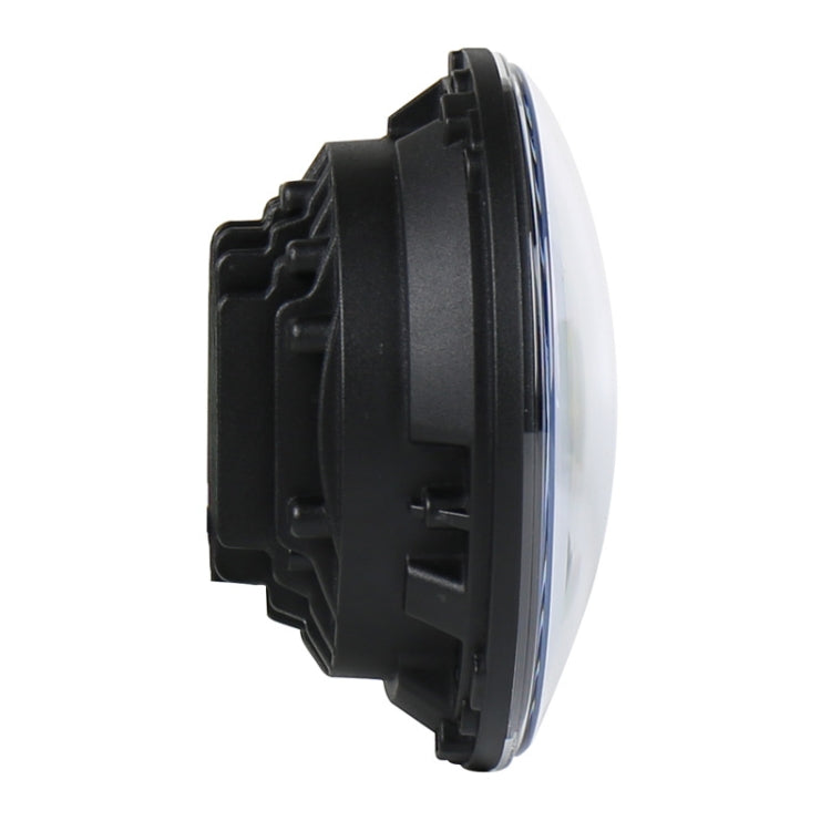 2 PCS 7 inch DC12V 6000K-6500K 50W Car LED Headlight Cree Lamp Beads for Jeep Wrangler / Harley, Support APP + Bluetooth Control, DC12V 6000K-6500K 50W