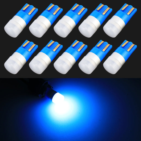 10 PCS T10 / W5W / 168 / 194 DC12V / 0.6W 1LEDs SMD-3030 Car Clearance Light