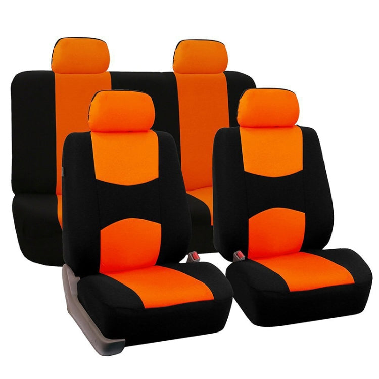 9 in 1 Universal Four Seasons Anti-Slippery Cushion Mat Set for 5 Seat Car, Style:Ordinary