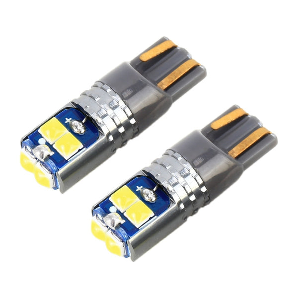 2 PCS T10 / W5W / 168 DC12-24V / 1.8W / 6000K / 140LM Car Clearance Light 4LEDs SMD-3030 Lamp Beads with Decoding & Constant Current