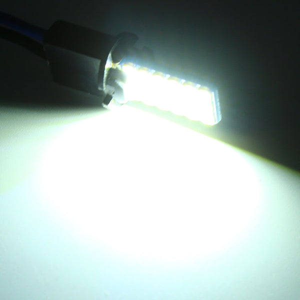 2 PCS T10 / W5W / 168 DC12V 1.8W 6000K 140LM 18LEDs SMD-3030 Car Reading Lamp Clearance Light, with Decoder