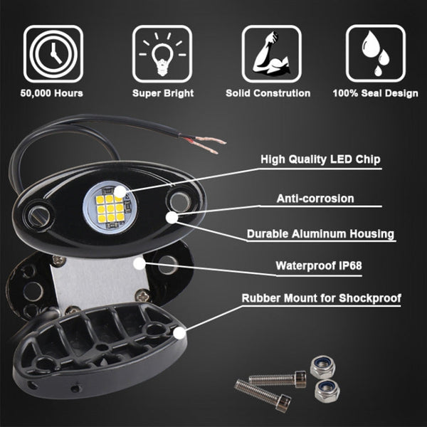 Universal Car Chassis Atmosphere Lights Decorative Lamp  Deck Light