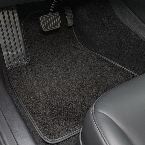 3 in 1 Car Velvet Foot Mat for Tesla Model 3 before 2021, for Tesla Model 3 before 2021