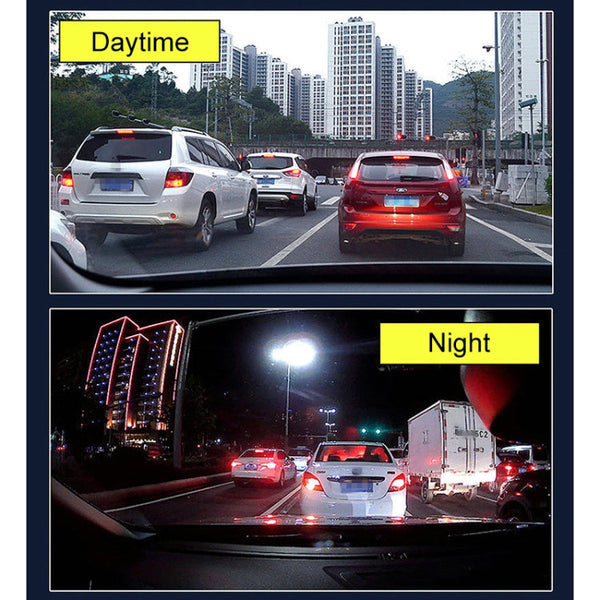 3 in 1 4 inch 170 Degree Wide Angle Night Vision HD 1080P Video Car DVR, Support Motion Detection / G-Sensor, 4 inch