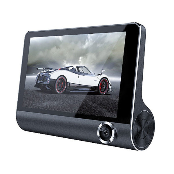 3 in 1 4 inch 170 Degree Wide Angle Night Vision HD 1080P Video Car DVR, Support Motion Detection / G-Sensor, 4 inch