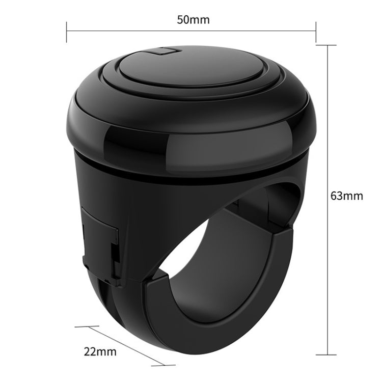 3R Car Universal Steering Wheel Spinner Knob Auxiliary Booster Aid Control Handle Auto Spinner Knob Ball, 3R-2251