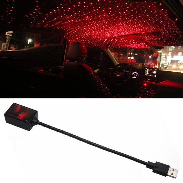 5V 0.1W IPX4 Car Rotating Star Lights Starry Sky Atmosphere Lamp