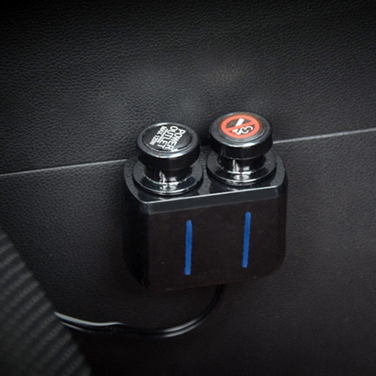 2 PCS / Set Car Cigarette Lighter Dust Cover Plug