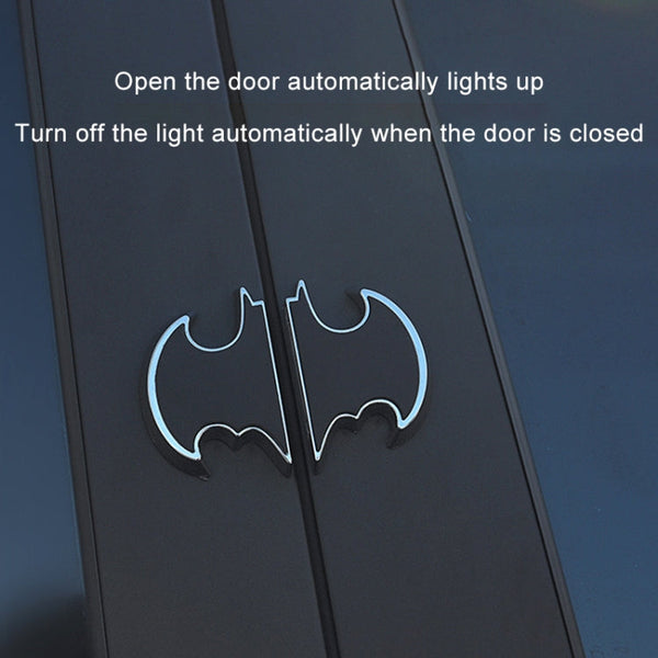 2 PCS Car LED Door Warning Lights Anti-collision Door Opening Lamp Flashing Lights