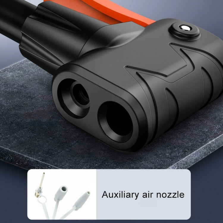 0905 Car / Motorcycle / Bicycle Portable Thicker Single Pipe Inflatable Cylinder Pedal Air Pump