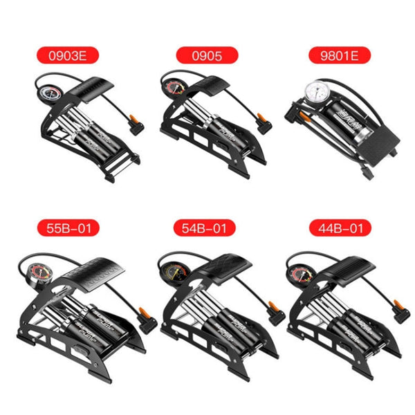 0905 Car / Motorcycle / Bicycle Portable Thicker Single Pipe Inflatable Cylinder Pedal Air Pump