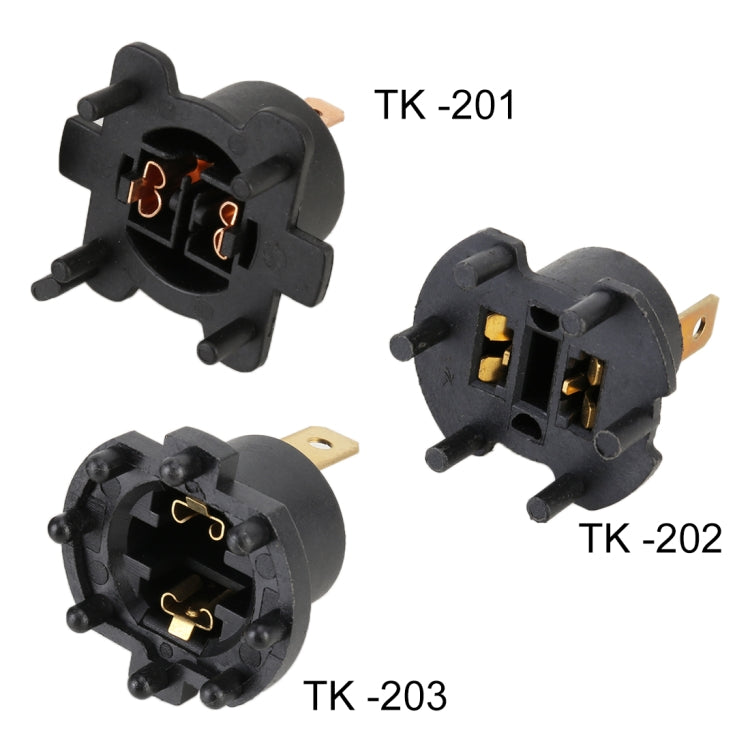 TK-202 1 Pair H7 Tail Lamp Holder for Mazda