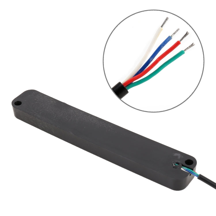 105mm DC12-24V / 1.6W Motorcycle LED Dynamic Blinker Side Lights Flowing Water Brake Lamp Turn Signal Light, Cable Length: 1m