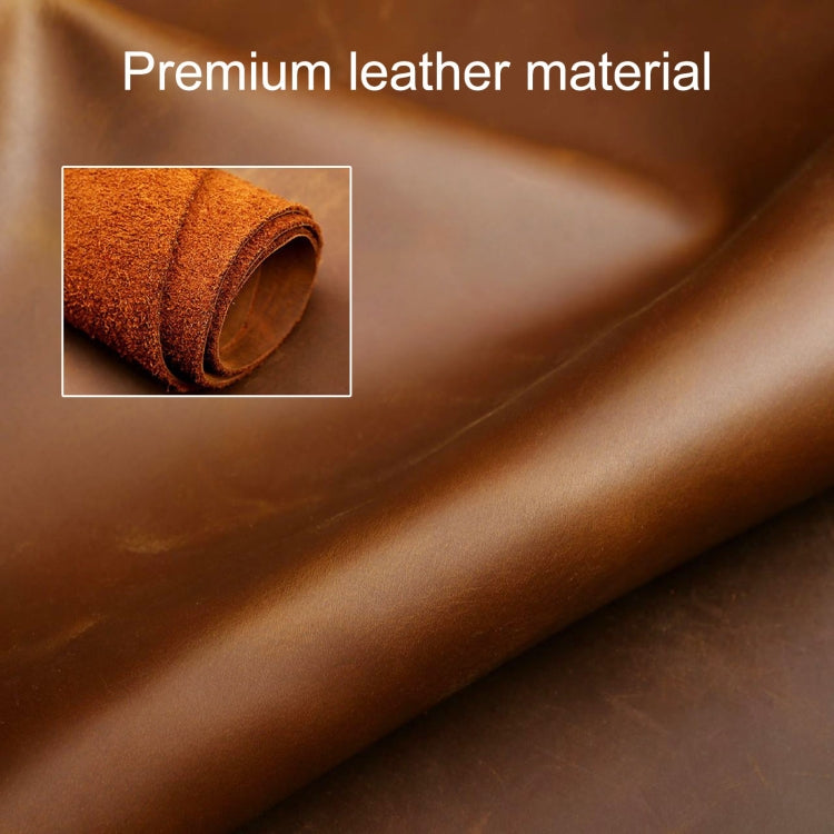 Hallmo Car Cowhide Leather Key Protective Cover Key Case for Mitsubishi Outlander, For Mitsubishi Outlander