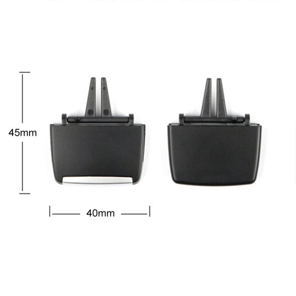 Car Front Air Conditioning Exhaust Switch Paddle Air Conditioning Leaf Clip for BMW X5 / X6, Left and Right Drive Universal
