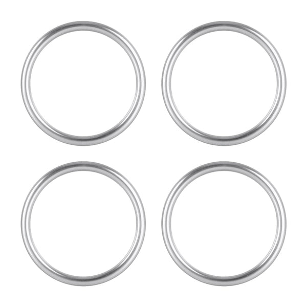 4 PCS / Set Air Conditioning Vent Metal Decorative Ring for Audi A1