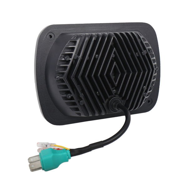 2073S 1 Pair 7 inch Car Square Headlight Work Light, 2073S