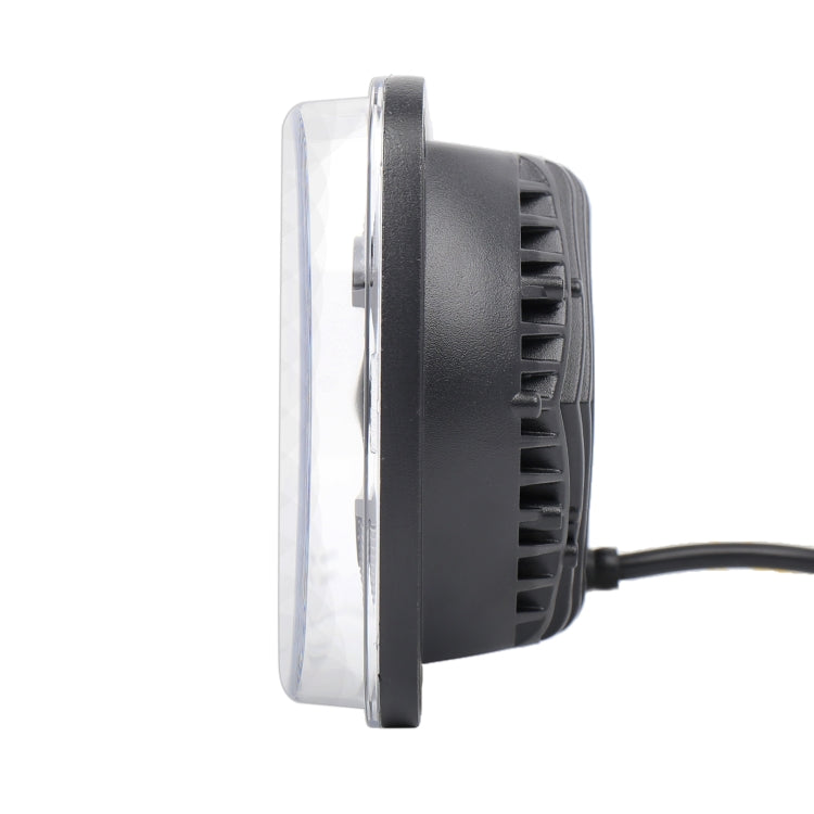 2073S 1 Pair 7 inch Car Square Headlight Work Light, 2073S