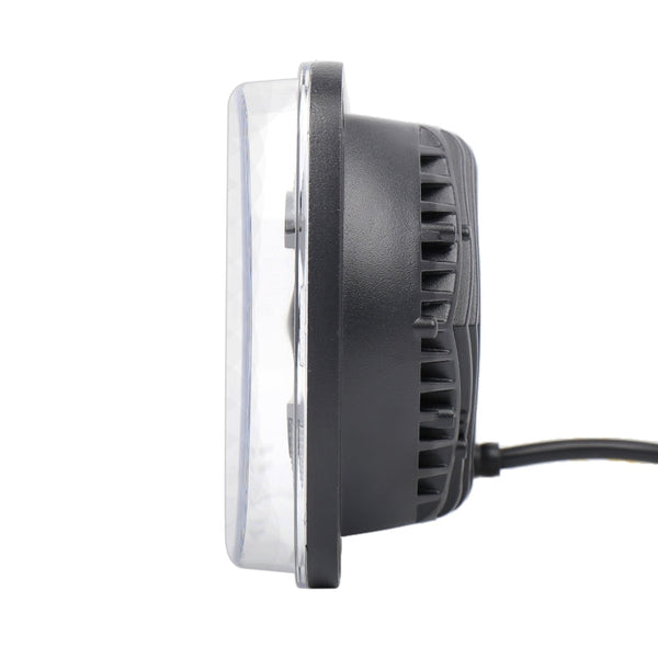 2073S 1 Pair 7 inch Car Square Headlight Work Light, 2073S