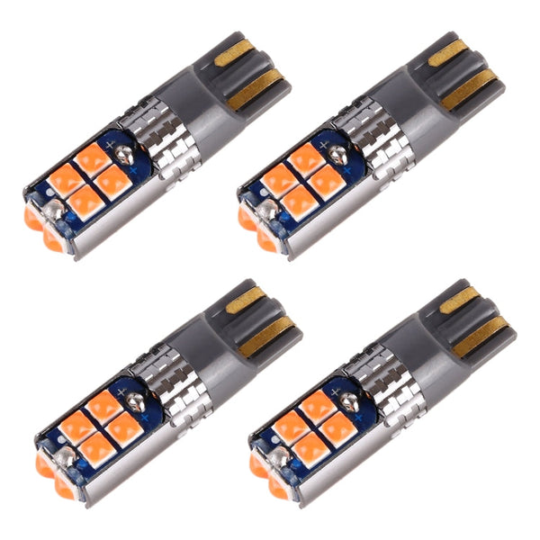 4 PCS T10 DC12V / 2W Car Clearance Light 10LEDs SMD-3030 Lamp Beads