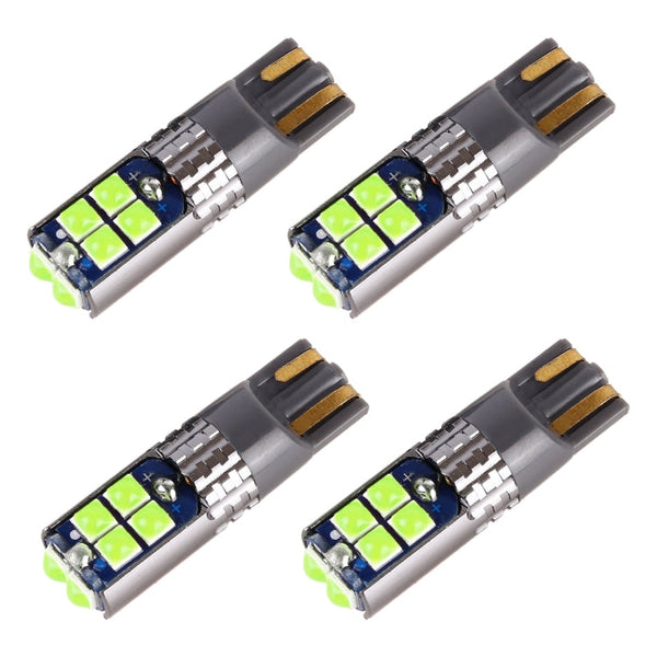 4 PCS T10 DC12V / 2W Car Clearance Light 10LEDs SMD-3030 Lamp Beads