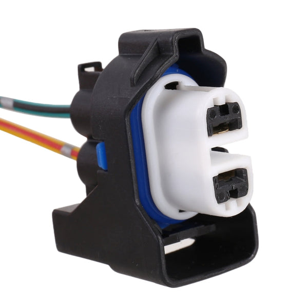 1 Pair Car H11 Bulb Holder Base Female Socket with Cable for Ford