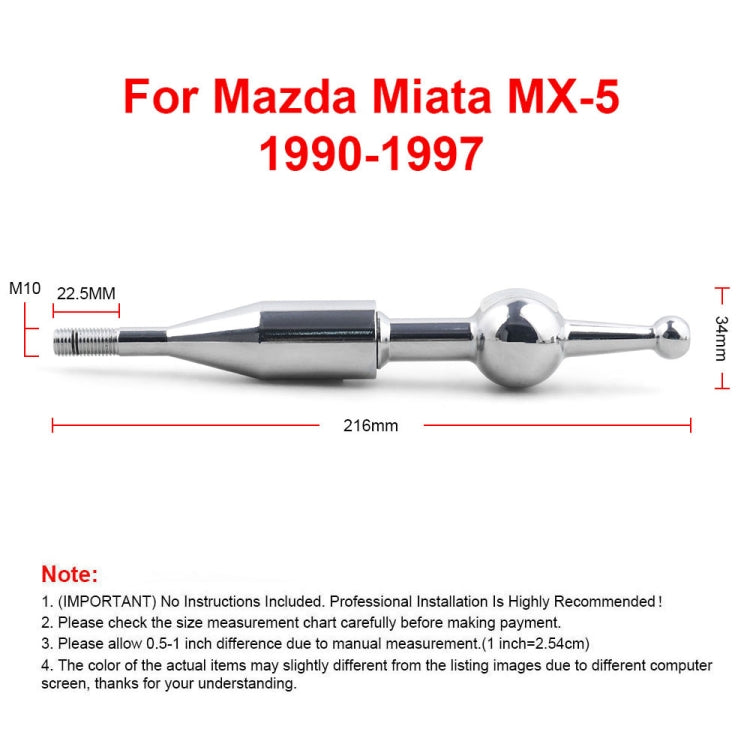 Car Short Throw Shifter Gear Lever for Mazda MX5 Miata RX7 1990-1997