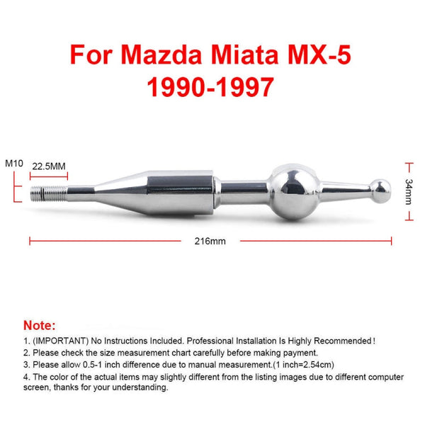 Car Short Throw Shifter Gear Lever for Mazda MX5 Miata RX7 1990-1997