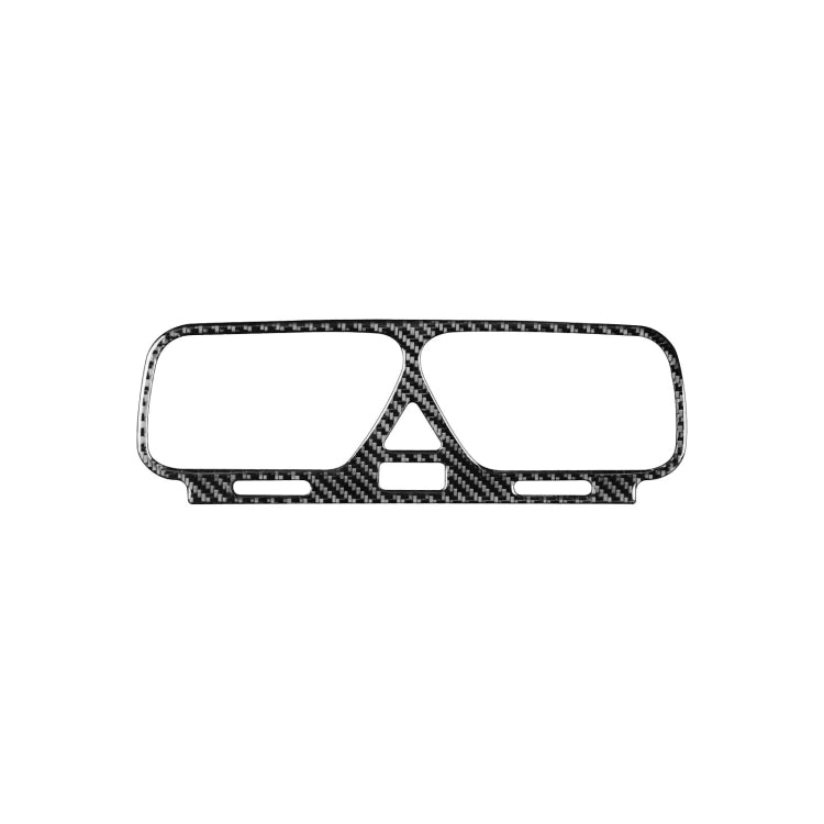 Carbon Fiber Car Central Control Air Outlet Frame Decorative Sticker for Volkswagen Scirocco 2009-2016,Left and Right Drive Universal