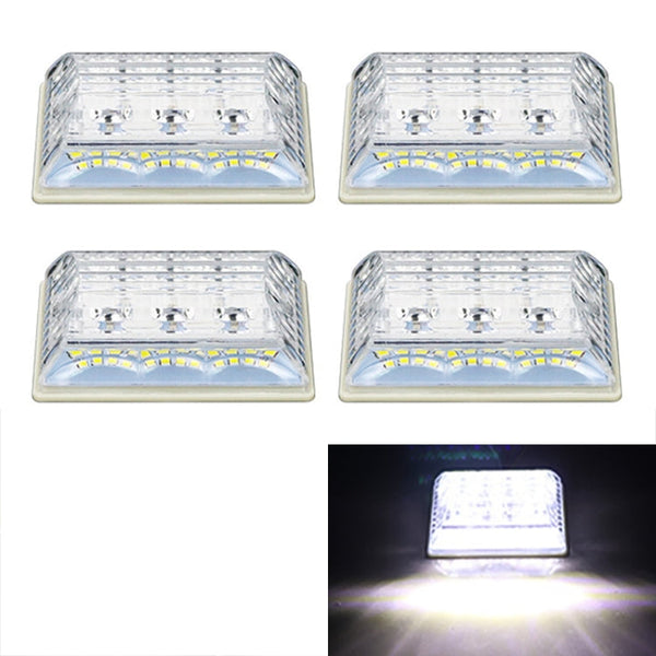 4 PCS ZS-6001 DC24V Car / Truck Side Marker Indicator Lights Bulb Lamp