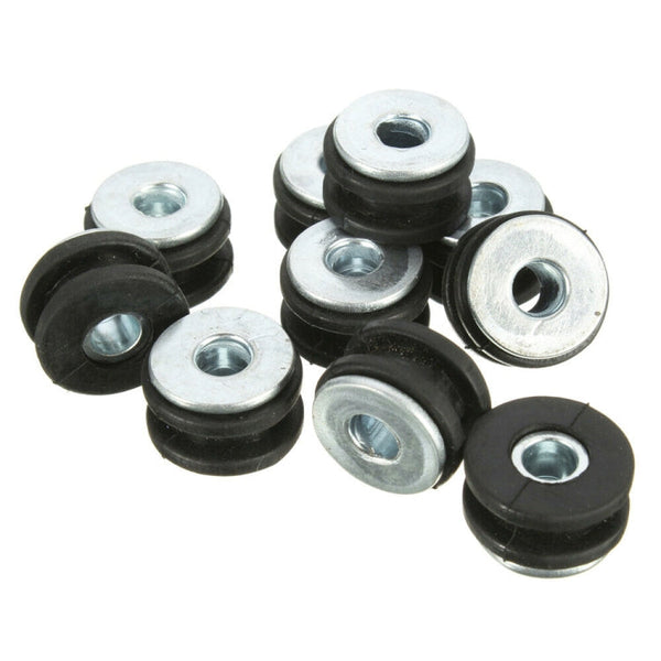 10 in 1 For Kawasaki Motorcycle Rubber Grommets Bolt Assortment Kit, Rubber Grommets Bolt