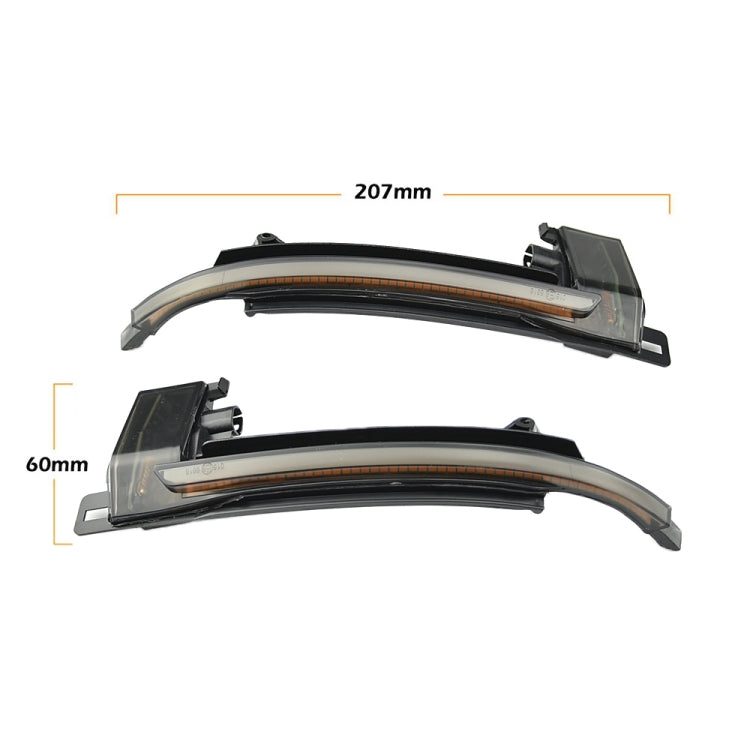 1 Pair For Audi A4 B8 Car Dynamic LED Turn Signal Light Rearview Mirror Flasher Water Blinker