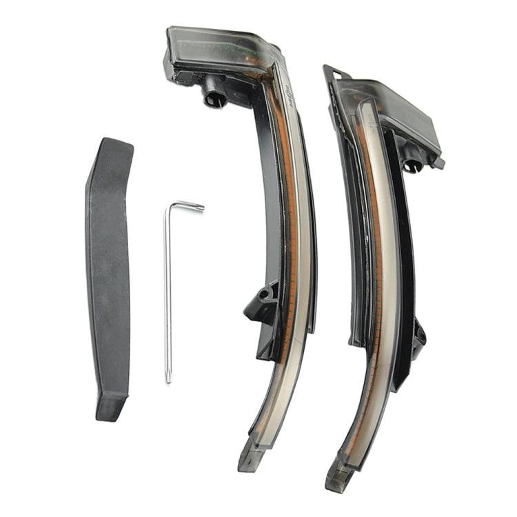 1 Pair For Audi A4 B8 Car Dynamic LED Turn Signal Light Rearview Mirror Flasher Water Blinker