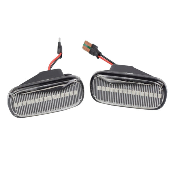 2pcs For Honda Civic 2001-2015 Car Dynamic LED Fender Side Light 34301-S5H-T02