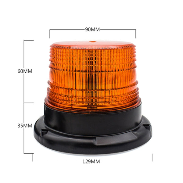 School Bus Engineering Vehicle Safety Warning Light Rear-end Collision Yellow Signal Lamp