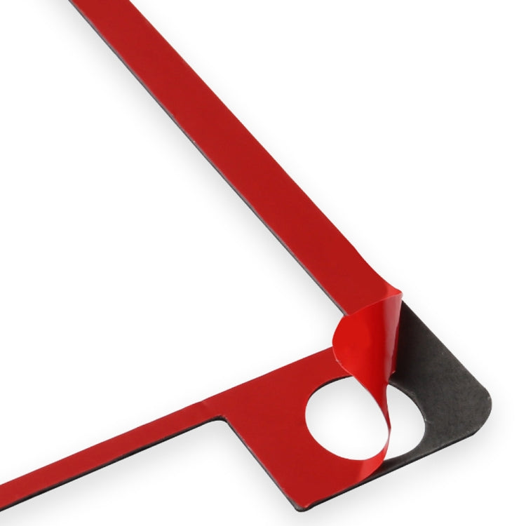 2 PCS Car Carbon Fiber Navigation System Display Decorative Sticker for Mitsubishi Lancer EVO 2008-2015, Left and Right Drive Universal