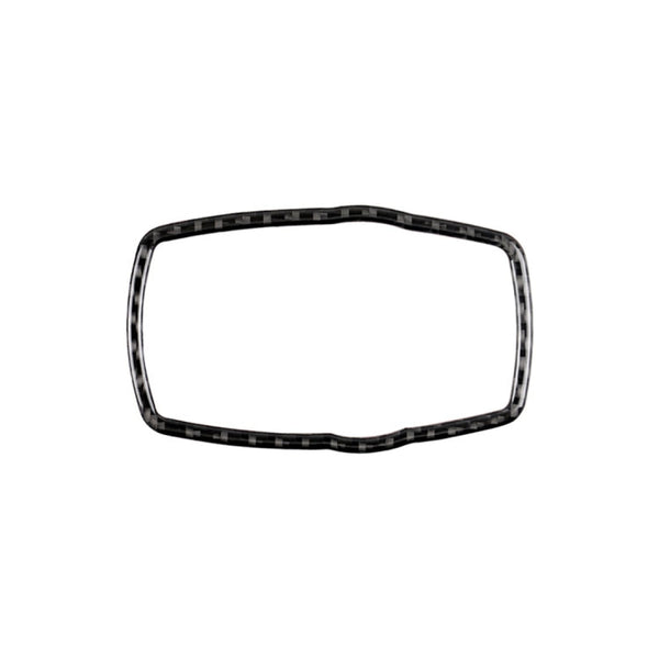 Carbon Fiber Car Multimedia Frame Decorative Sticker for BMW X3 / X4 / X5 / X6 / F07 / F10 / F15 / F16 / F20 / F25 / F26 / F30 / F34