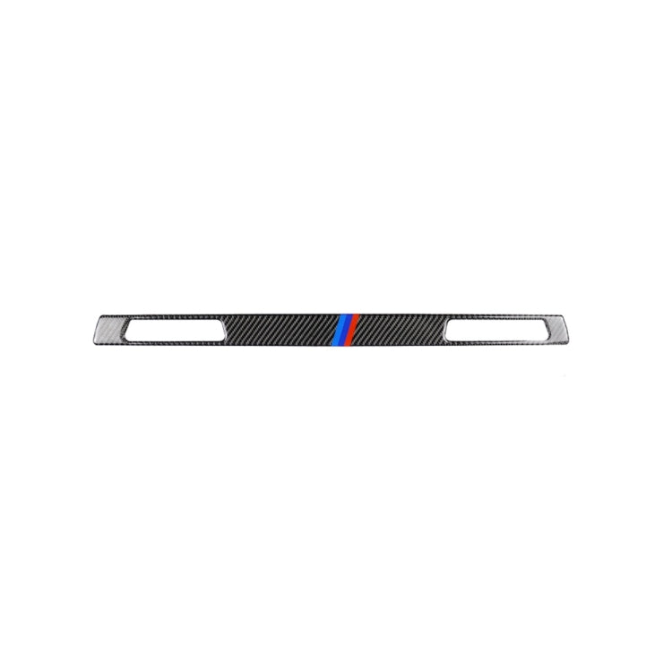 Three Color Carbon Fiber Car Right Driving Middle Control Decorative Sticker for BMW E90 / E92 / E93 2005-2012