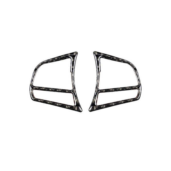 Carbon Fiber Car Steering Wheel Key Frame Decorative Sticker for BMW F20 2012-2018 / F21 2014-2018 / F30 / F34 2013-2018 / F32 2013-2018