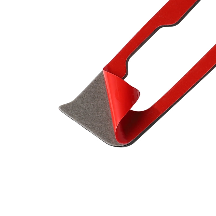 Car Carbon Fiber Gear Shift Frame Decorative Sticker for Audi A3 / 8V 2014-2019, Left Drive