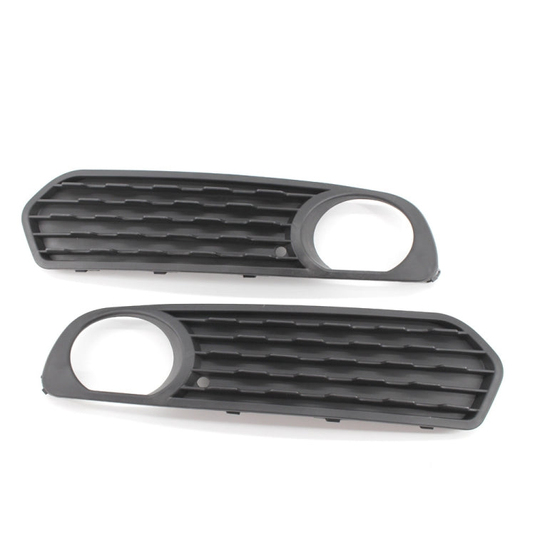 Pair Car Front Bumper Fog Light Grille Fog Lamp Frame for BMW F20 F21 2012-2014 51117272558 / 51117272557