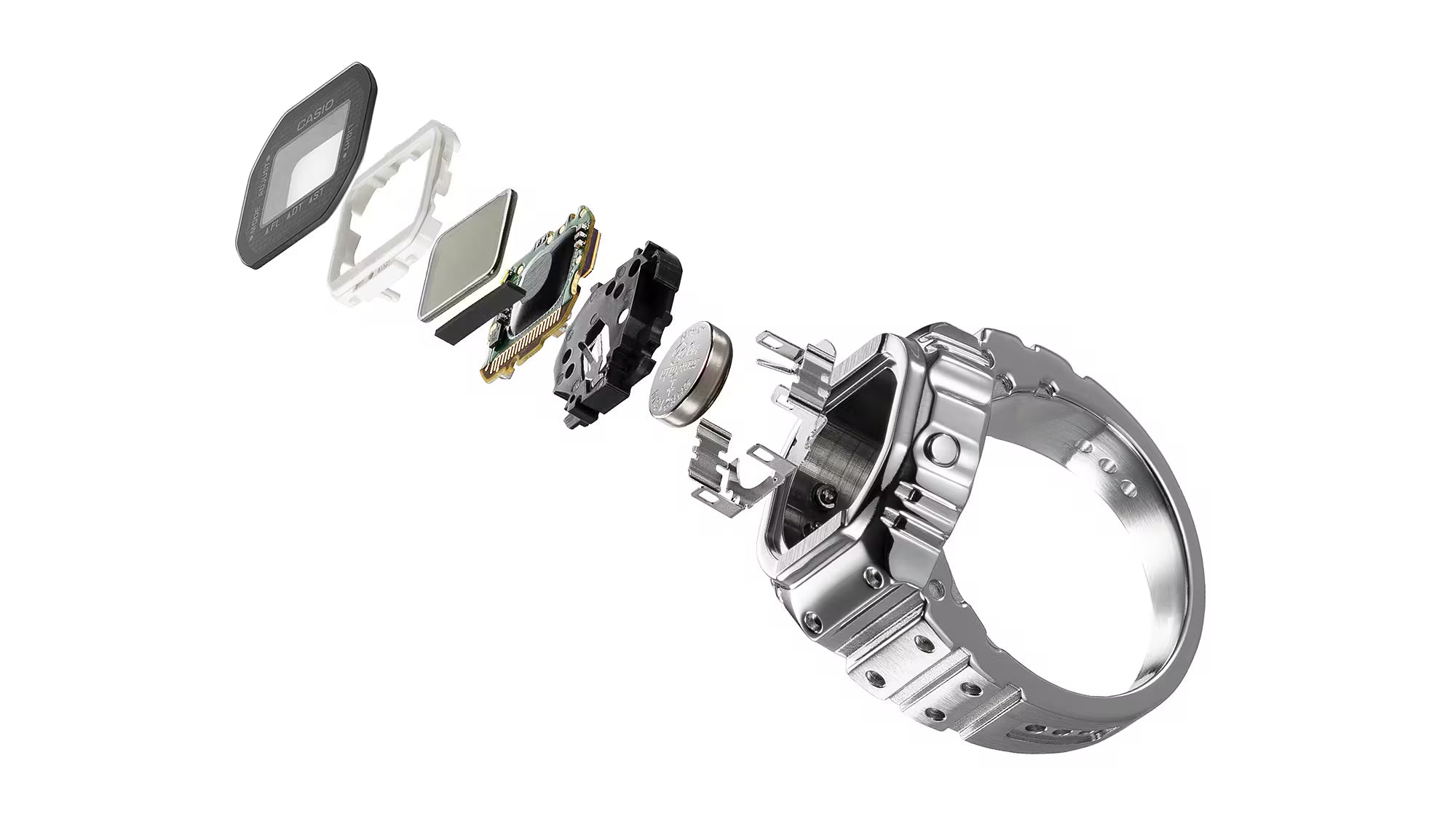 Casio G-SHOCK 50th Anniversary Ring Watch CRW-001-1ER Limited Edition - UK Stock