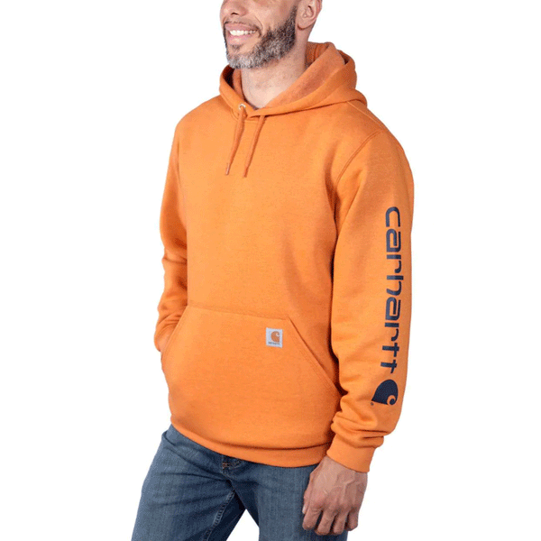 Carhartt K288 Loose Fit Midweight Logo Sleeve Graphic Hoodie