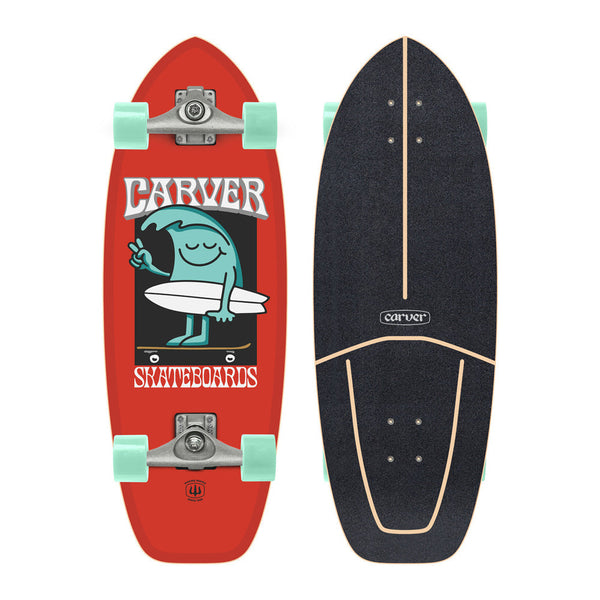 Carver Skateboards - 28" Wavy Davy - C5 Complete